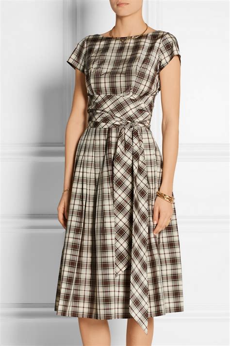 michael kors plaid dress|michael kors formal dresses.